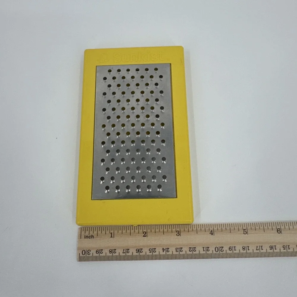 Sunkist‎ Citrus Grater Zester for Vintage Kitchen Bar Tailgating Camping